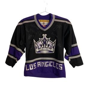 Koho Official Los Angeles Kings Allison 41 *AUTOGRAPHED* Youth Hockey Jersey